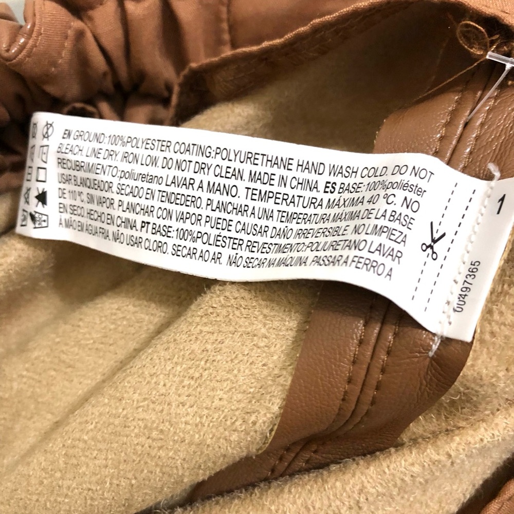 NWT Forever 21 Tan Pencil Skirt - Picture 3 of 4
